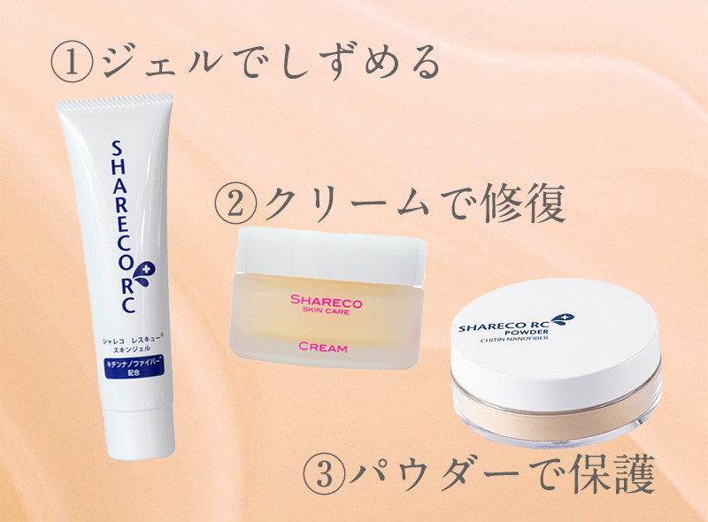シャレコで花粉症シーズンを乗り切る
