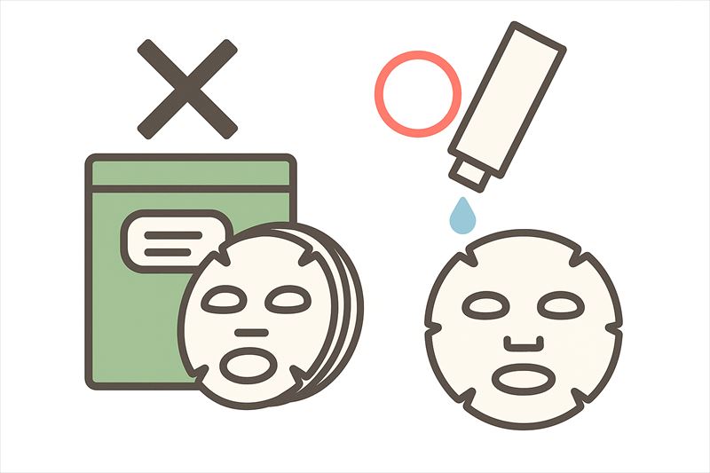 すっぴん保水パック