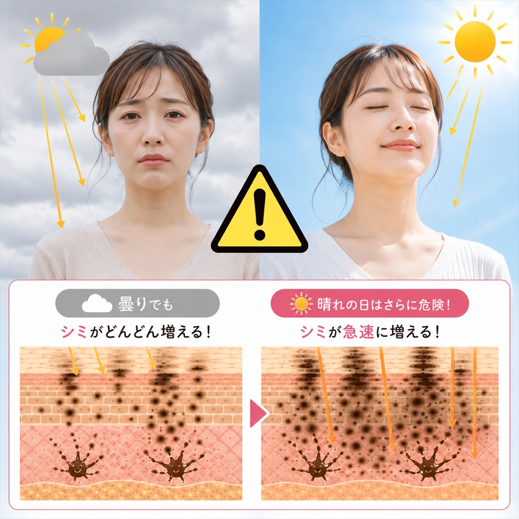 晴れの日は守るけど、曇りの日はあまり守らない。