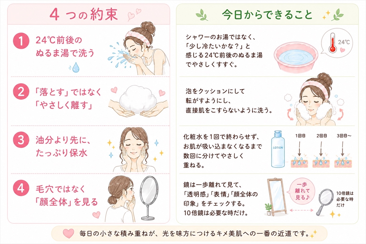 夏の過酷な環境が、お肌から「光の反射力」を奪う
