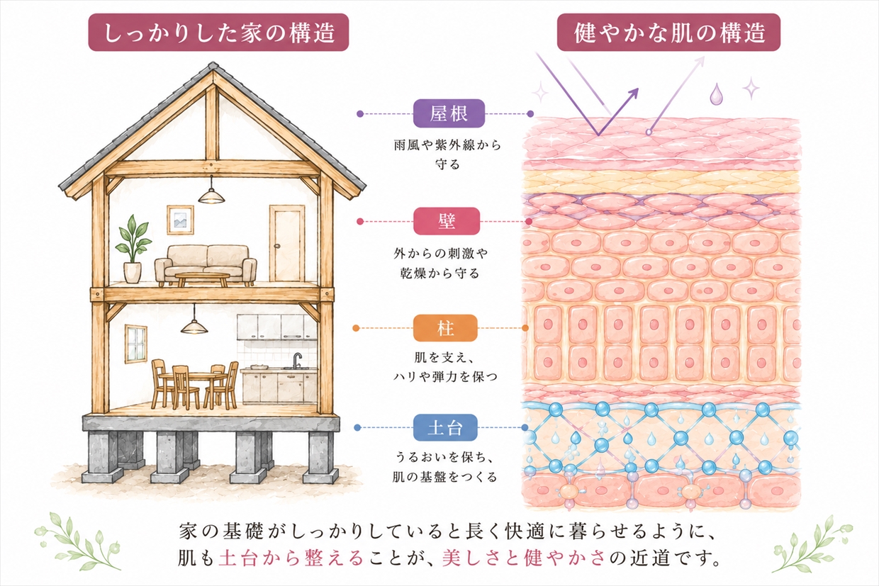 家づくりに例えると