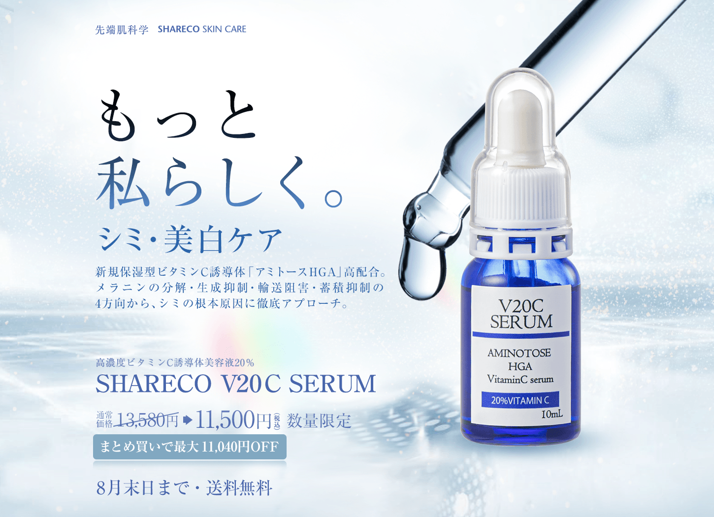 シャレコV20Cセラム メイン画像