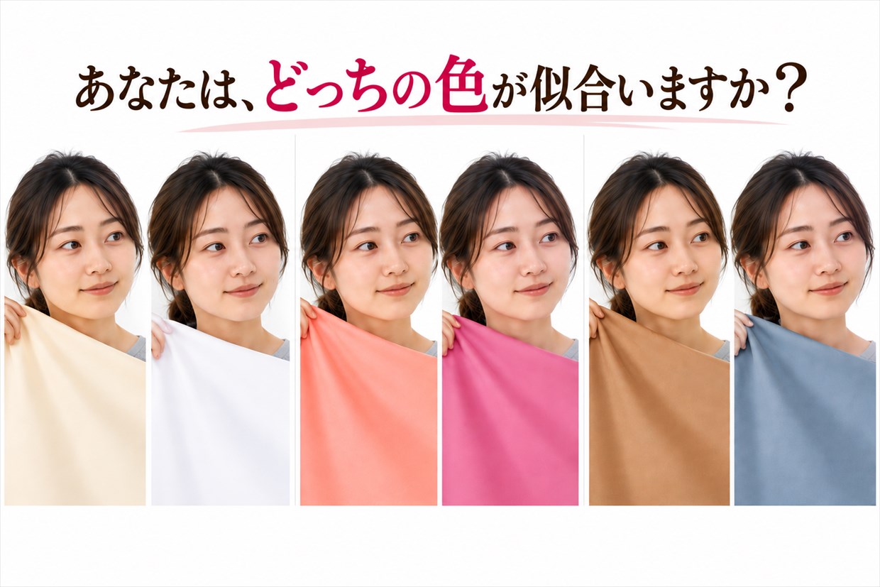 似合う色を探す六色診断
