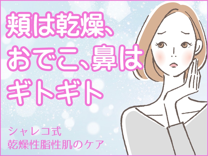 乾燥性脂性肌のケア