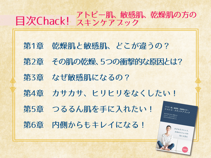 全員無料発送 敏感肌 乾燥肌解消法 スキンケアブック スキンケアのシャレコ